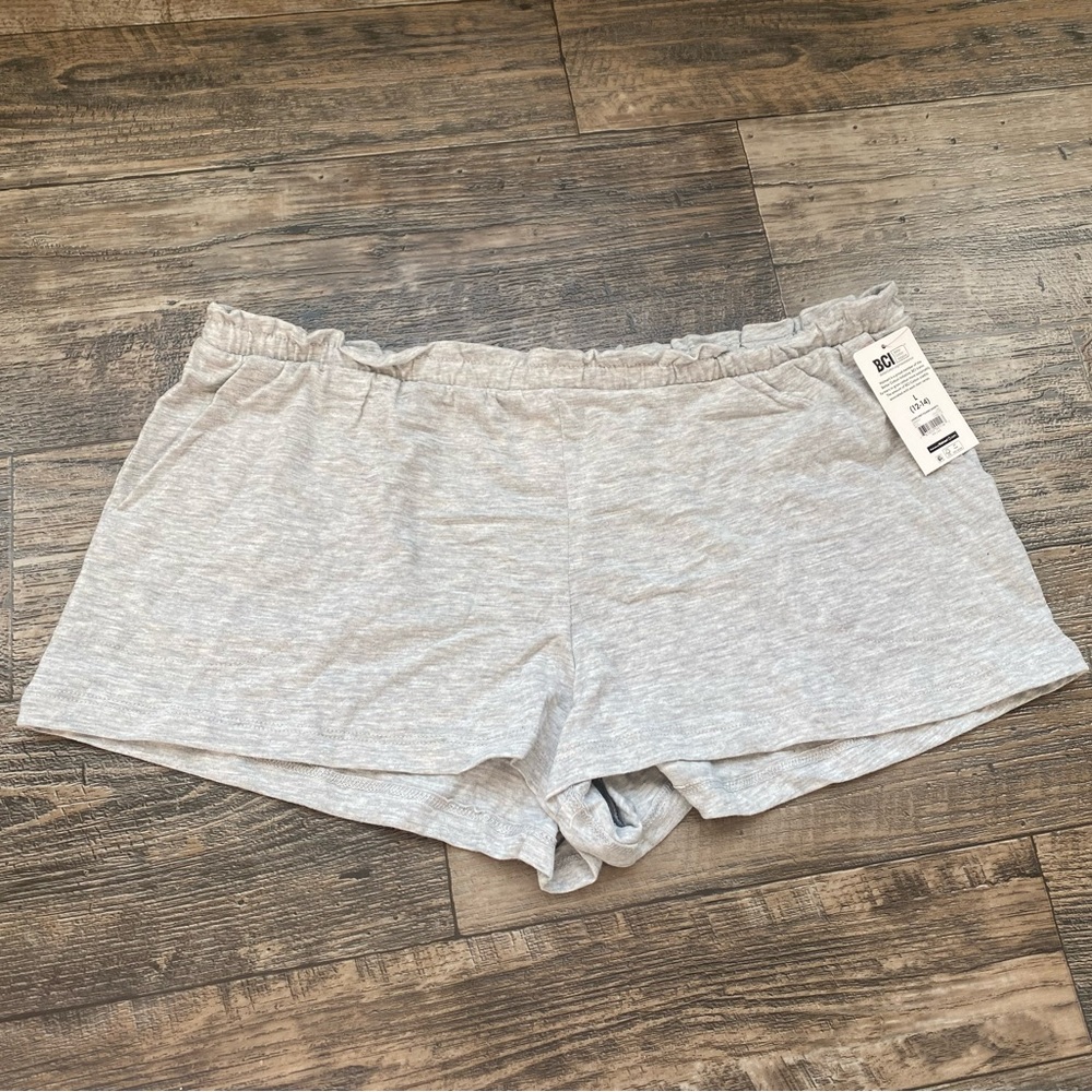 Brand New Gray Shorts with Pockets